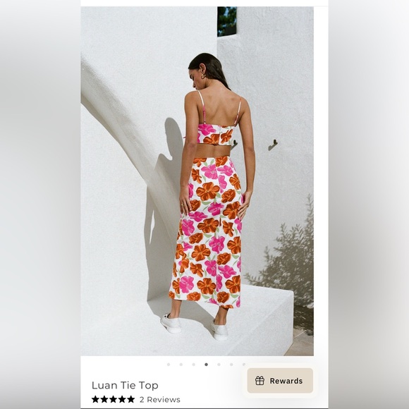 SABO NWT LUAN TIE TOP XS 💗🌞 - Picture 5 of 10